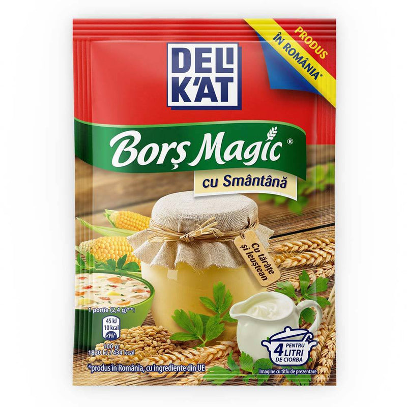 Bors magic cu smantana Delikat - Delumani - Magazin Romanesc 