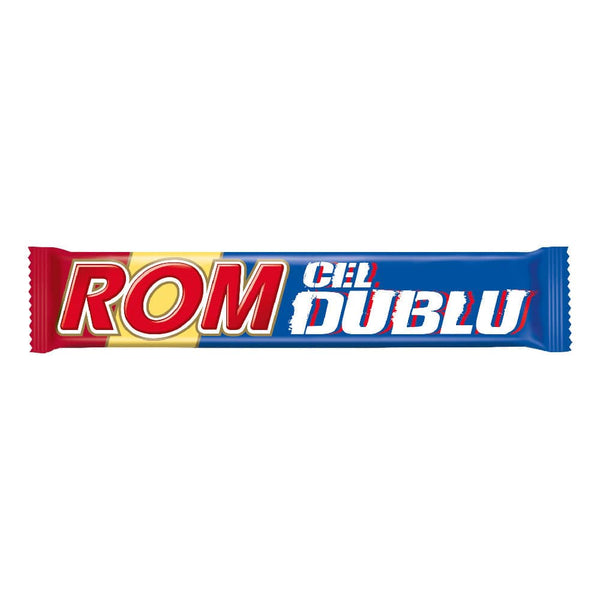 Rom Cel Dublu - baton de ciocolata - Delumani - Magazin Romanesc 